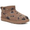 UGG CLASSIC ULTRA MINI Аппалуза с флисовой подкладкой, Модные удобные короткие снегоступы Женские 1166890-CRBO