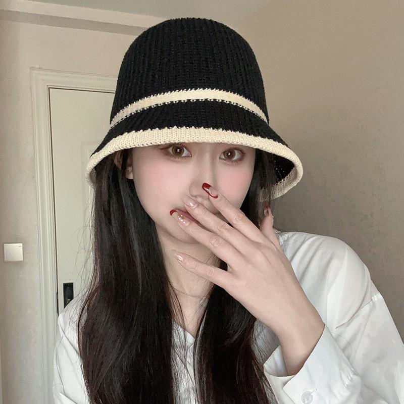 Big head circumference bucket hat female M standard face covering sun protection hat UV protection beach outdoor sun hat