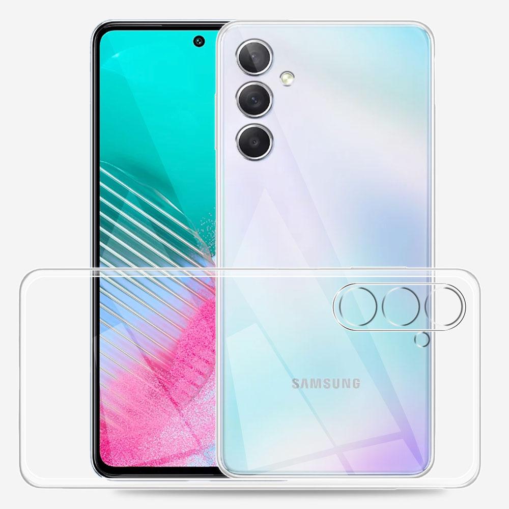 Ультратонкий прозрачный силиконовый мягкий чехол для Samsung Galaxy A55 A35 A25 A15 A54 A34 A24 A14 5G прозрачная задняя крышка тонкий корпус 24
