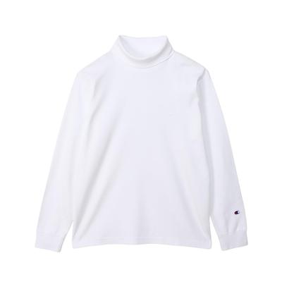 Футболка Long Cotton One Point Long Sleeve Basic XL [Champion], Рукав, 100% США, Логотип, Водолазка, Футболка, C3-Y435, Мужская, Off-White,