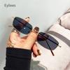 New Retro Small Rectangular Sunglasses Fashion Retro Metal Frame Sun Glasses for Men Women Small Square Sunglasses Summer
