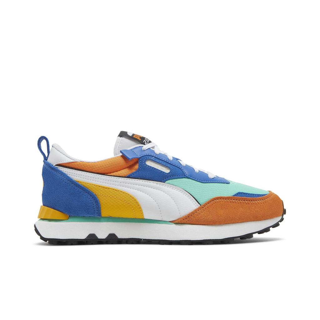 Puma Rider FV 'Future Vintage - Biscay Green Orange' (Unisex) Biscay Green / Vibrant Orange Casual Shoes 387672 01