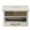 Natural Glass Eyebrow Powder 02 with Brush (Medium Brown)