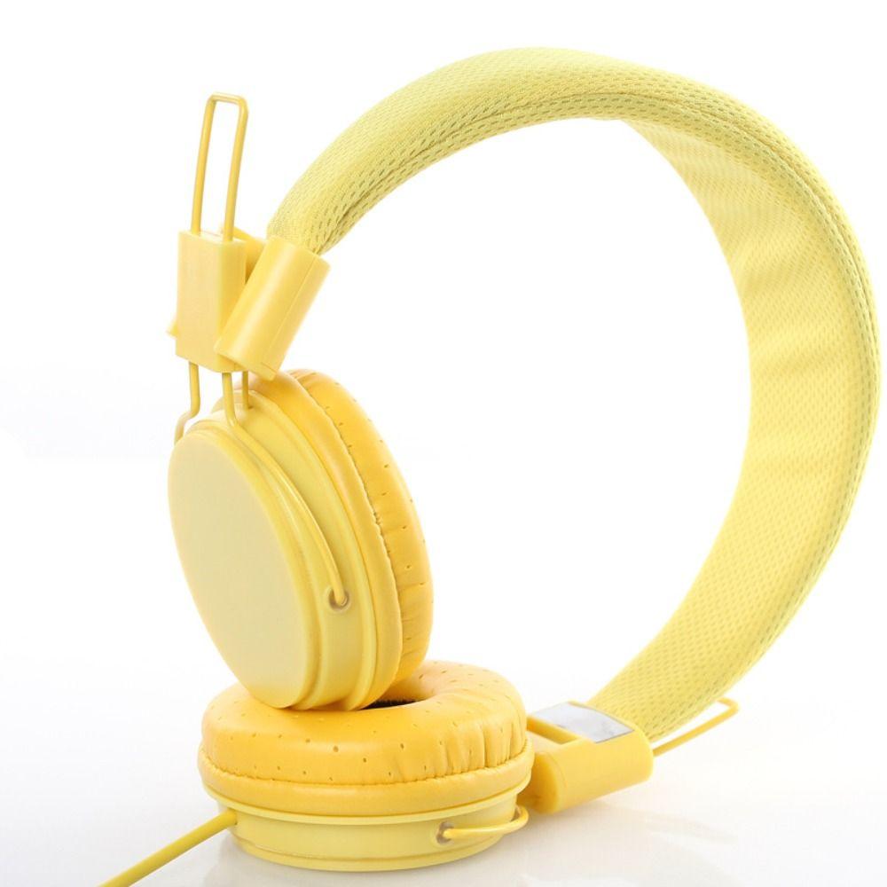ABS Stylish Headband Earphones 11Colors Headset Earphone New Wired Headphones  for IPad Tablet