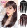 WTB Synthetic Hairband Bangs Wig Female Straight Hair/Curly Hair One Wig Piece Natural Forehead Bangs Suitable For Women To Wear