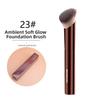 Hourglass Makeup Brush Powder Foundation Contour Cream Blush Bronzer Makeup Brush Eyeshadow Liner Smudge Brush Single Branch, 1 Piece