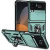 Защитный чехол в стиле "Солдат" с кольцом-держателем для Samsung Z Flip 6/Z Fold 7, защита от падений