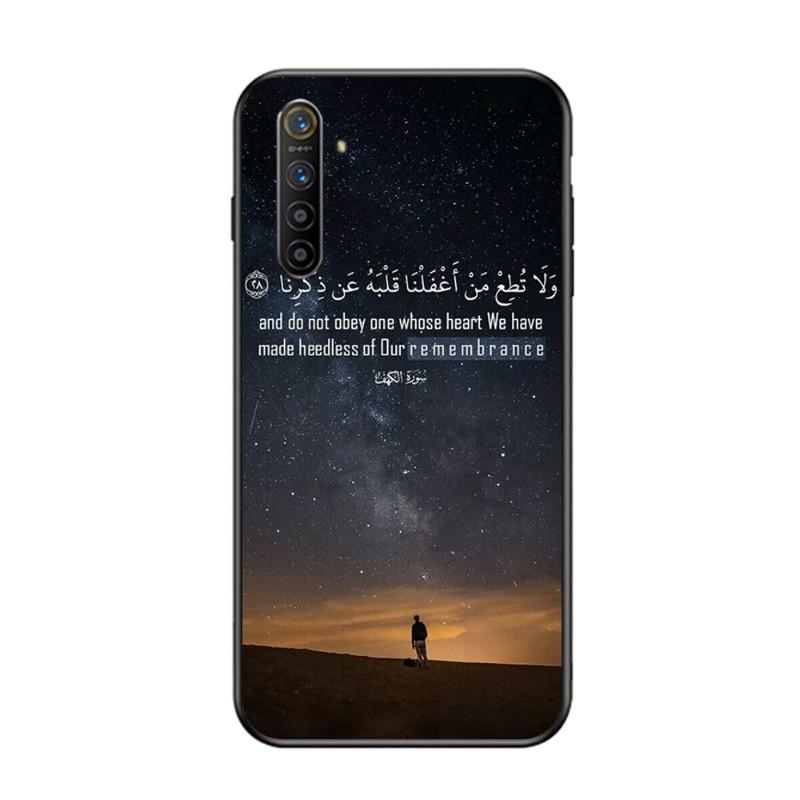 Крутой чехол для телефона с мусульманскими цитатами для OPPO Find X5 X3 X2 A93 Reno 8 7 Pro A74 A72 A53 Мягкий черный чехол для телефона