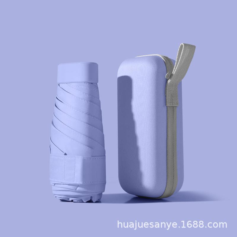 Плоский 60% зонт солнцезащитный 14см картонный 50% зонт складной мини ультралегкий капсульный зонт от солнца зонт