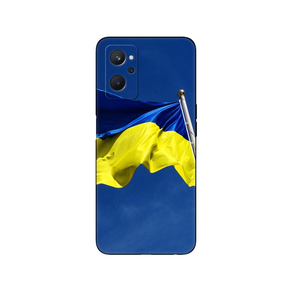 Черный чехол из ТПУ для OPPO Realme 8 8i 9i C25 C25S C11 2020 2021 C20 C21 C21Y C25Y pro задняя крышка чехлы для смартфонов с флагом Украины