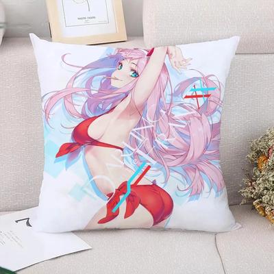 Наволочка Darling in the FranXX Декоративная наволочка Декор x Подушки для дивана Наволочки x Чехлы для подушек