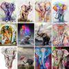 5D Diamond Painting Animal Elephant Diamond Embroidery Cross Stitch Kit Mosaic Picture DIY Home Decoration Rhinestone Craft Gift