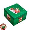 4-уровневая подарочная коробка-взрыв DIY Подарочная коробка для рукоделия с лентой-бантом Креативный скрапбукинг для юбилея Фестиваля Воспоминаний Закуски Украшения