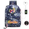 Campus Sweet Xiaoqing Surrounding Animation School Bag Girls Students Light Casual Backpack