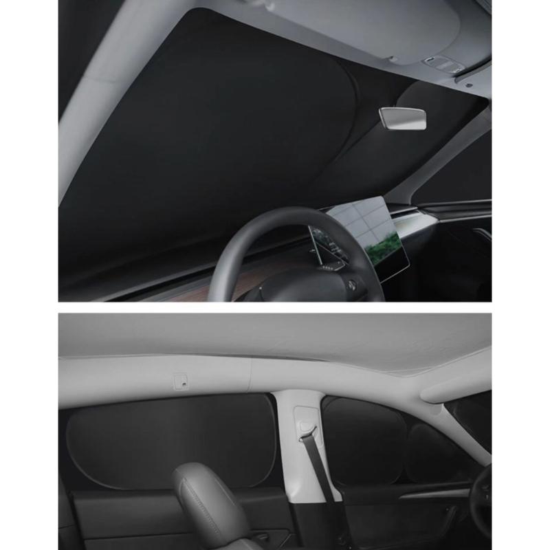 Roof Sunshade Upgraded Sunshade for   Visors Sunroof Sun Shade UV Reflector Reflective Covers