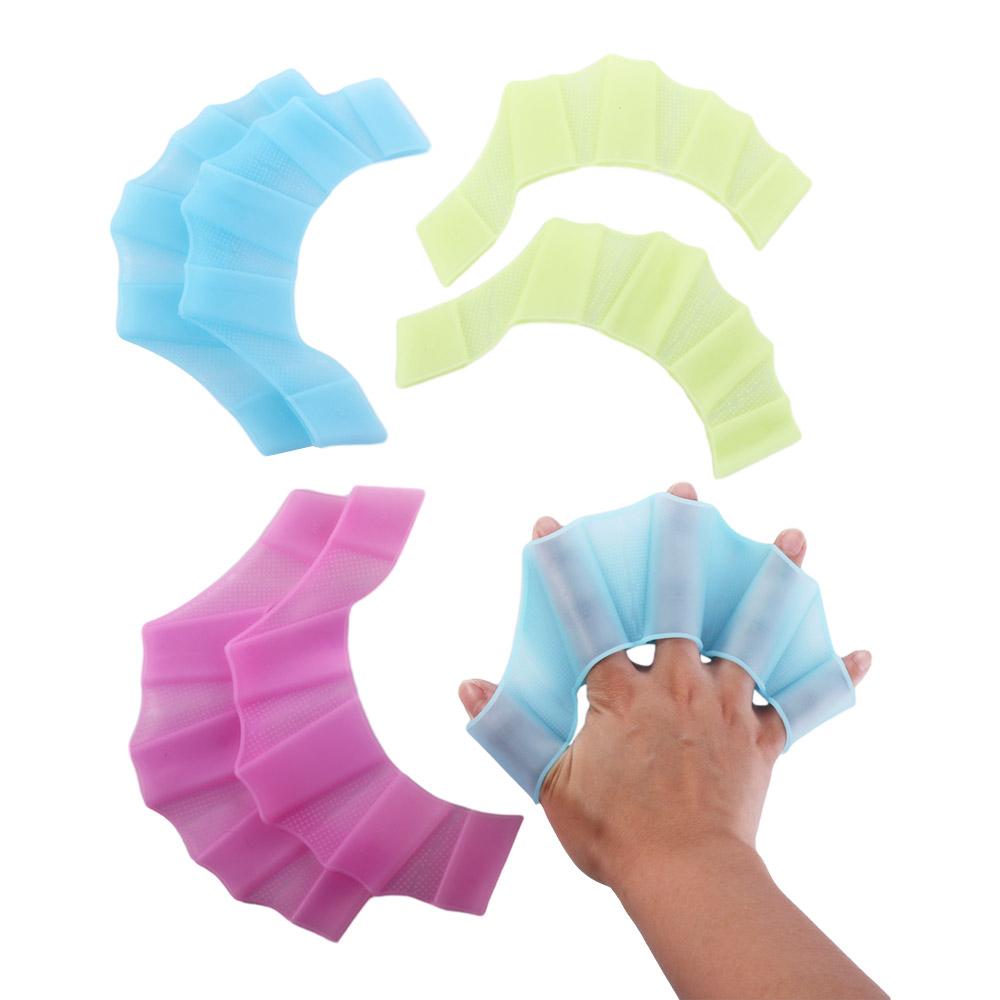 Swim Pool Paddles for Diving Finger Wear Finger Webbed Hand Finger Fin Hand Web Swimming Flippers