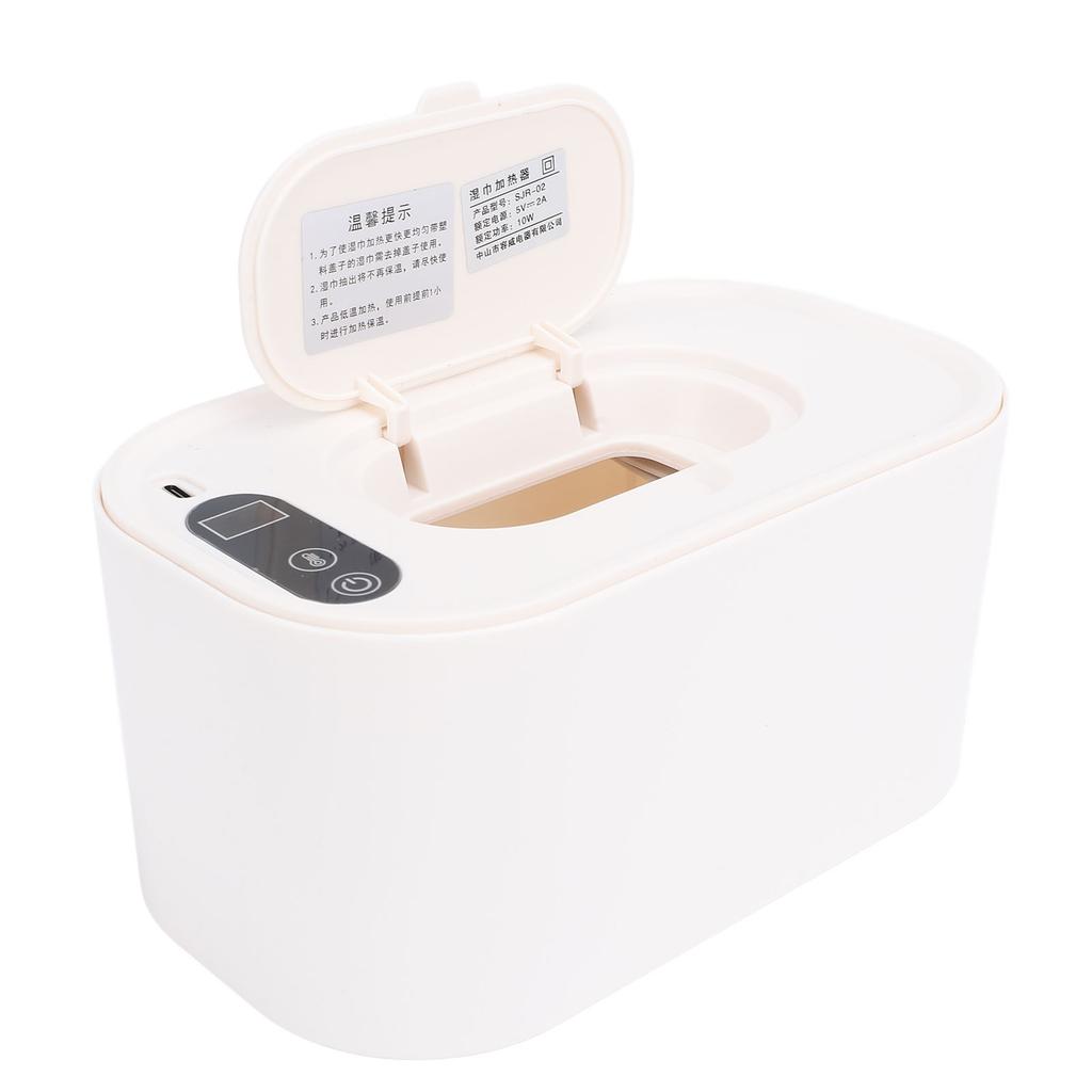 Подогреватель влажных салфеток Постоянная температура Портативный с питанием от USB Подогреватель влажных салфеток Диспенсер для дома автомобиля