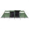 Tunnel Family Tent for 8 Persons Green Waterproof