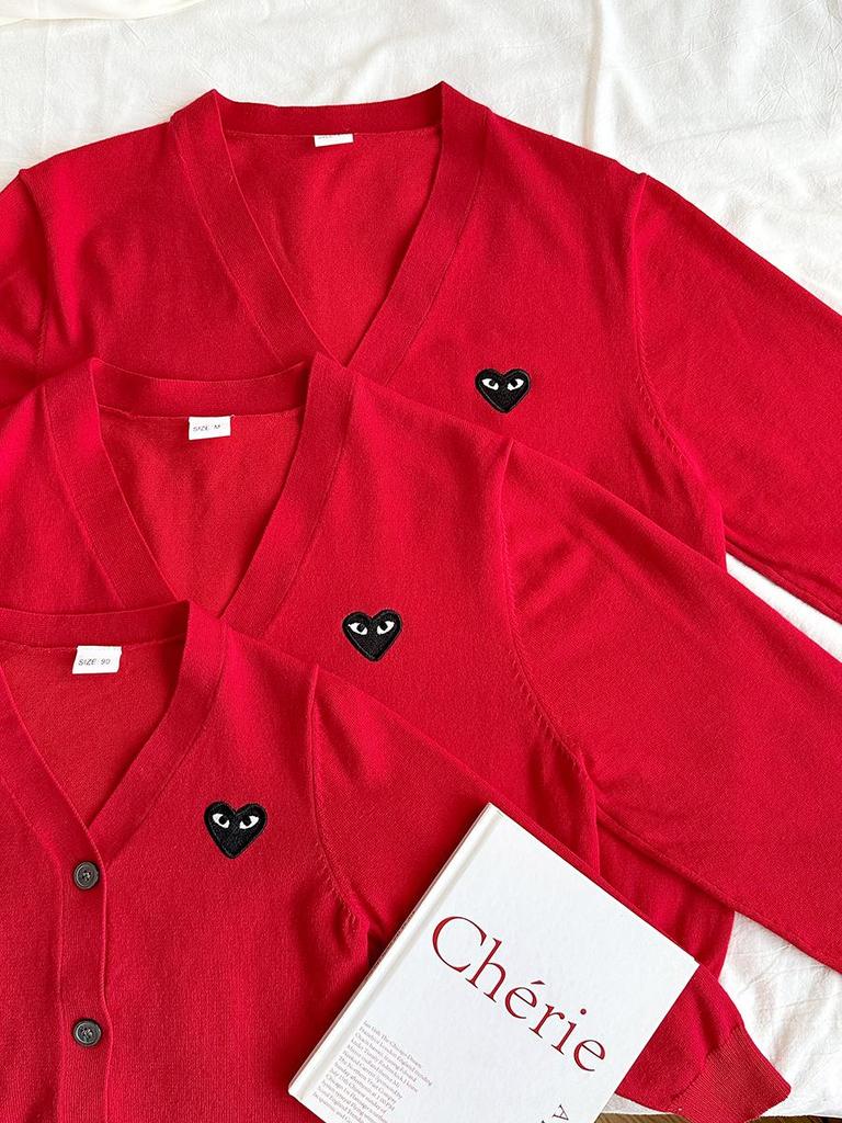 Семейный свитер в корейском стиле: Модный вязаный кардиган Осень 2025 для всех возрастов