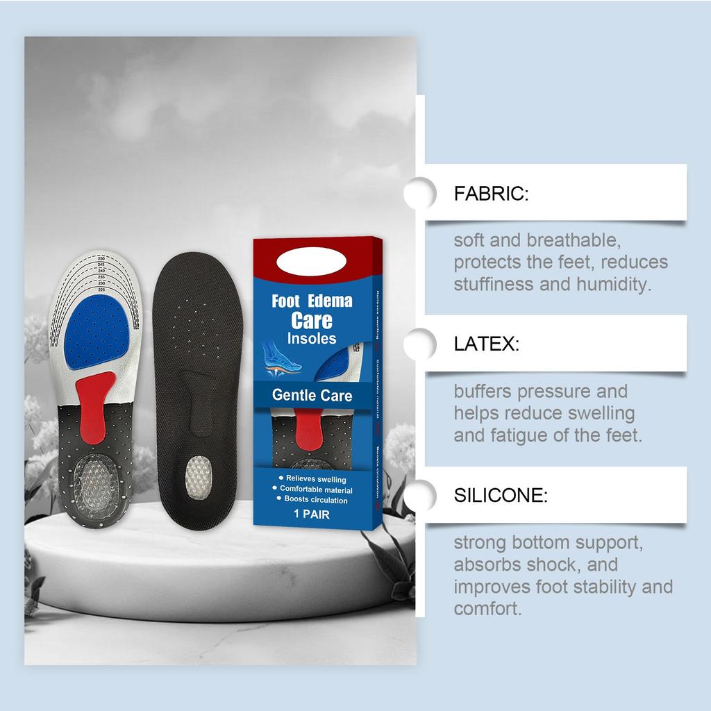 Стельки для ухода за ногами Ежедневные упражнения Комфорт тела Массаж Легкие и дышащие Стельки для ухода за ногами