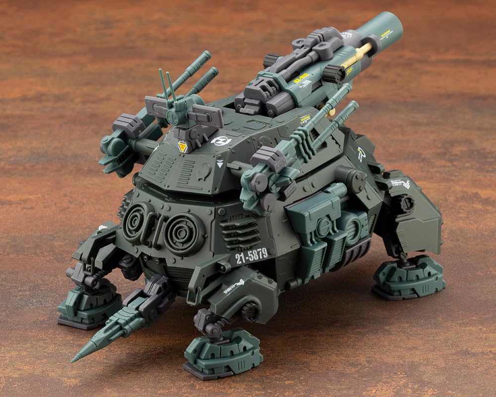 Kotobukiya HMM ZOIDS Canon Tortoise Marking Plus Scale Plastic Model Approximately 120mm Long RZ-013 Ver. 1/72 Kit,