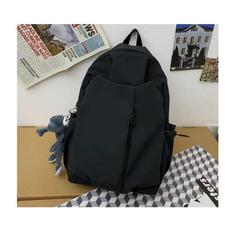 Fashion Simple Large Capacity Backpack Middle High School College Students Laptop Book Schoolbag Teens Travel Trendy Back Pack