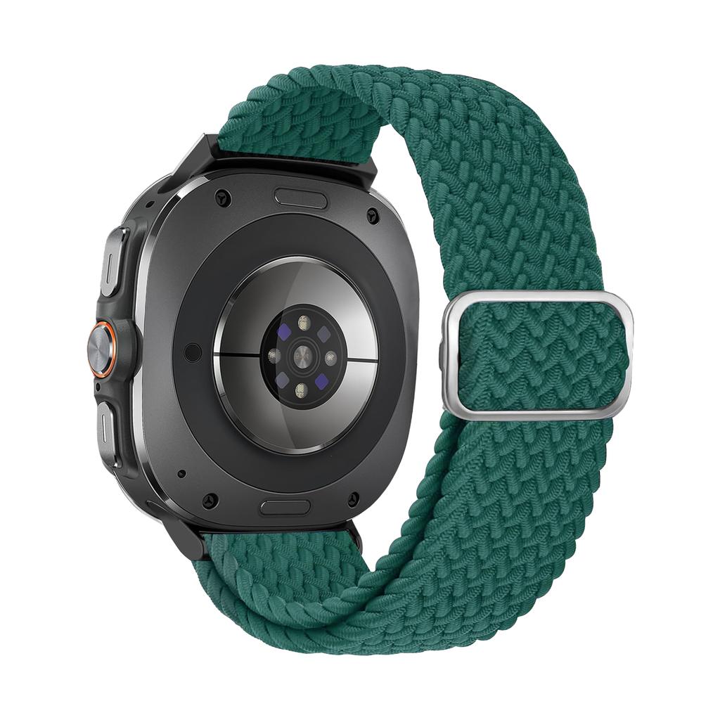 Braided Loop For Samsung Galaxy Watch 7 Ultra Band 47mm Adjustable Metal connector Nylon bracelet Galaxy watch Ultra Strap 47 mm
