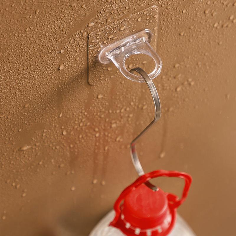 Круглый крючок, многофункциональный кронштейн для перегородки, полка, крючок для кухни, многофункциональный самоклеящийся крючок для дома и жизни, уникальный