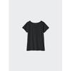 Uniqlo Японская футболка Air Rhythm с микросеткой и U-образным вырезом