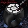 Wireless Bluetooth Ring,Remote Control Fingertip Selfie Video Controller