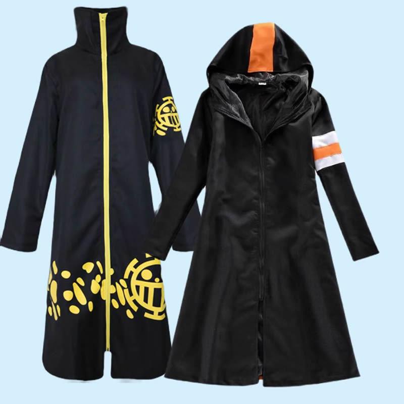 Аниме ONE PIECE Косплей одежда Аниме Трафальгар второй generasi third generation черная мантия плащ плащ одежда