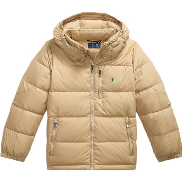 Polo Ralph Lauren Down Jacket Hooded Waterproof Half High Collar Kids Kids Jacket CWPOOTWY6020386-250
