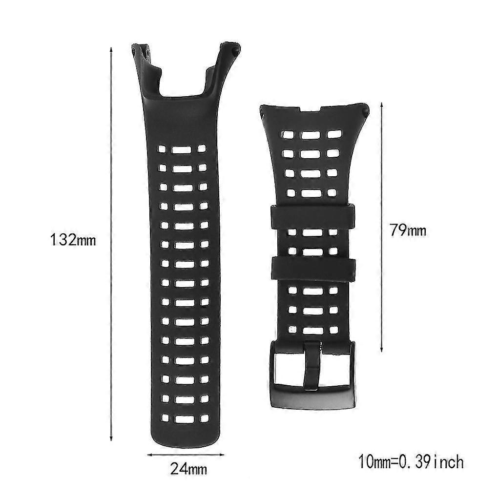 Rubber Watch Replacement Band Strap For Suunto Ambit 3 Peak / Ambit 2