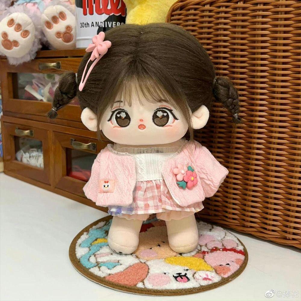 20cm Can Change Clothes Cloth Dolls Dress Up Baby Clothes Naked Baby Doll  Collection Gift