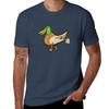 Funny Farting Duck Tshirt Work Style Casual Tshirt