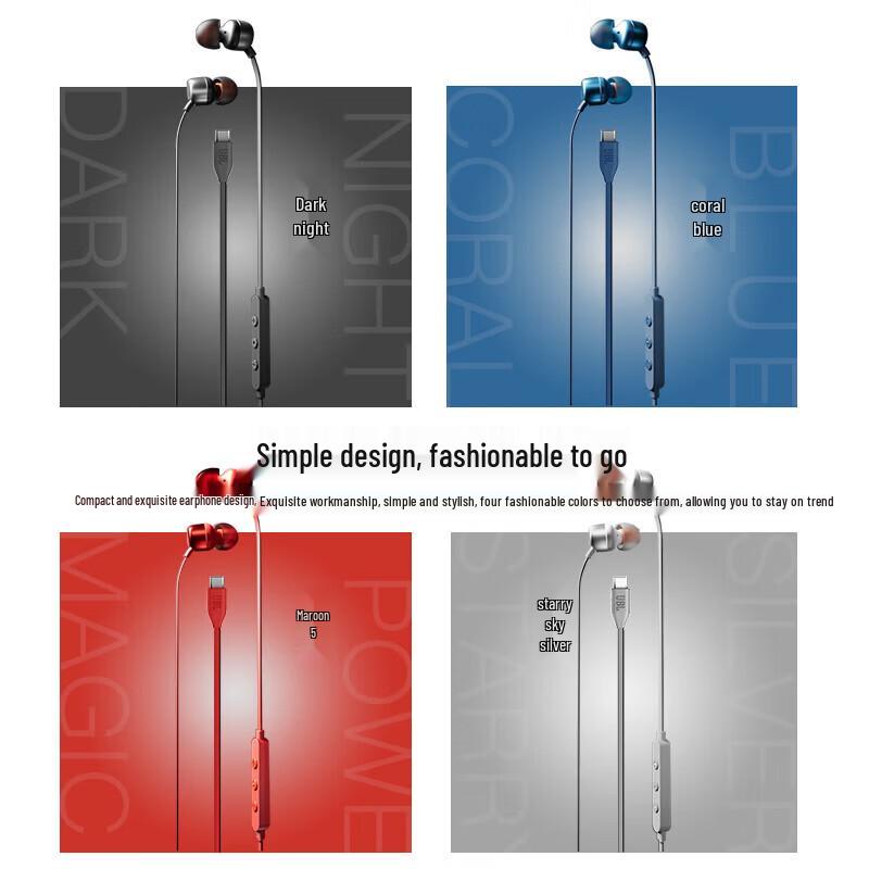 JBL TUNE310C Type-C In-Ear Wired Earbuds
