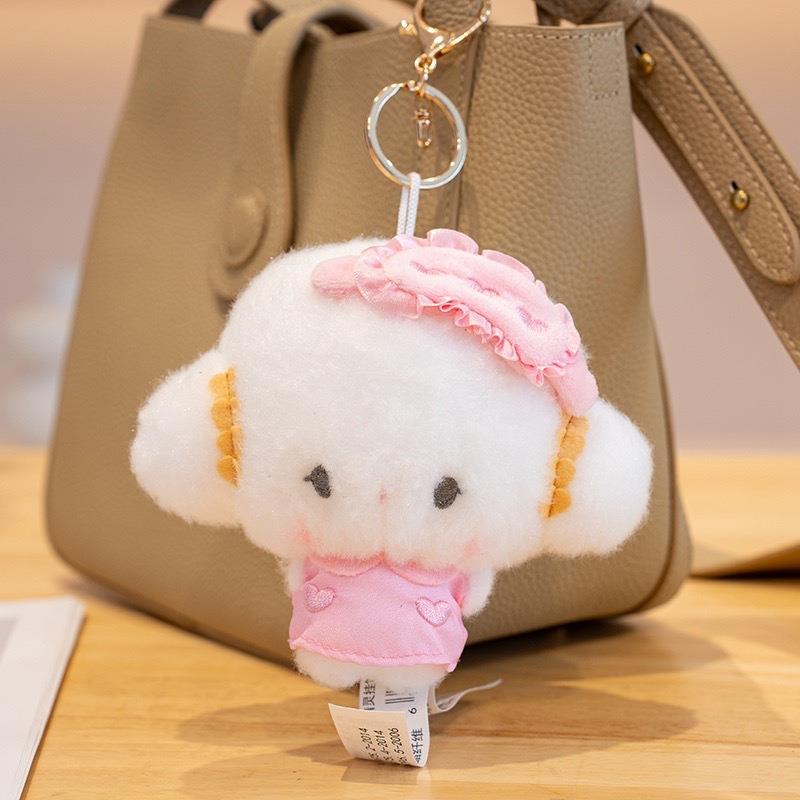 Оригинальный Sanrio Новый Кавайный Милый Когимюн Kogimyun Плюшевый Брелок Мягкая Игрушка Маленький Подвеска Брелок Подарки На День Рождения Для Девочек
