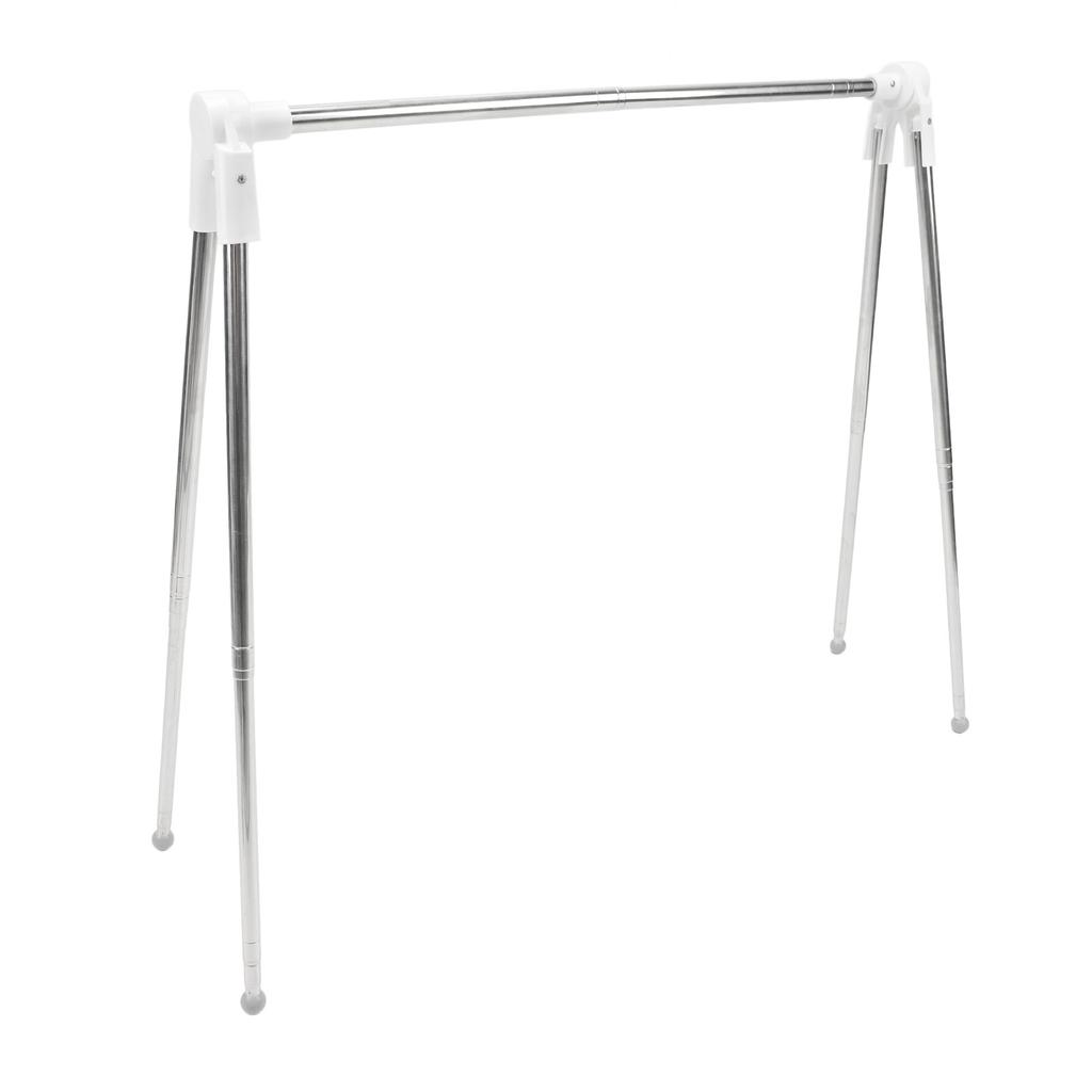 Складная вешалка для одежды из нержавеющей стали, выдвижная портативная сушилка для одежды для дома и путешествий, маленькая 