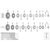 Запчасти для редуктора SHIMANO для Y1WG98020 (19-21Т) 11-30T CS-R8000