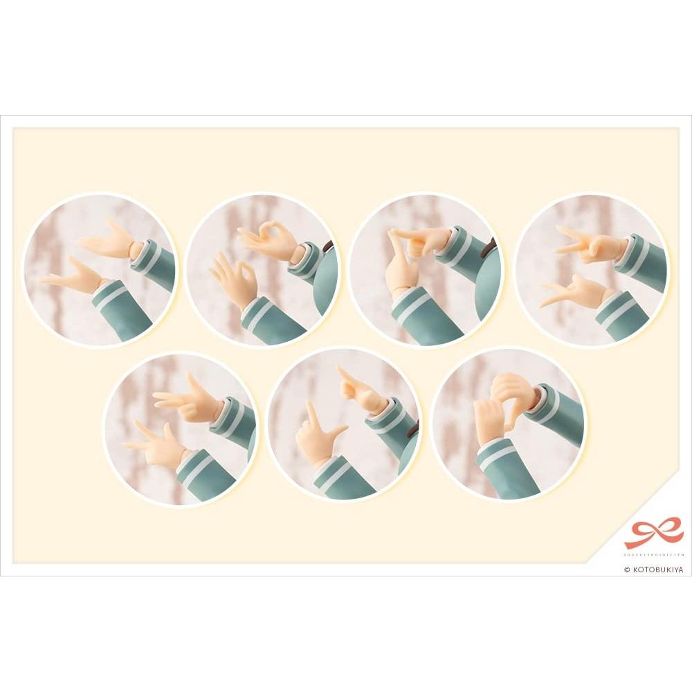 Kotobukiya Сад девочек Сосай Рицука Саэки [St.. Iris Girls' High SchoolЗимняя одежда] Рост примерно. Пластиковая модель JK010, масштаб 110, 157 мм.