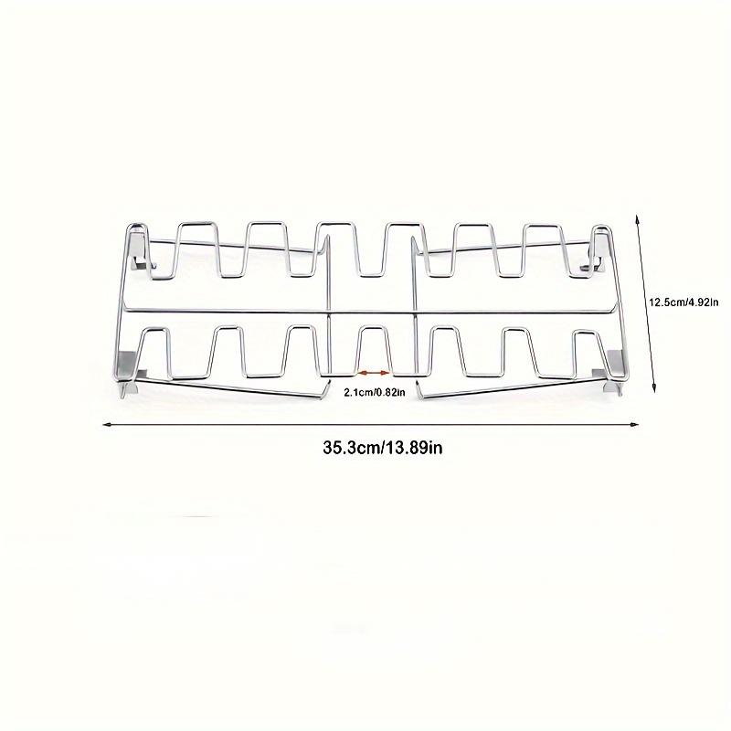 Барбекю Говядина Курица Крылышки Ножки Решетка для готовки Нержавеющая сталь Антипригарное покрытие Барбекю Ножки Духовка Подставка для жаровни Инструменты для барбекю