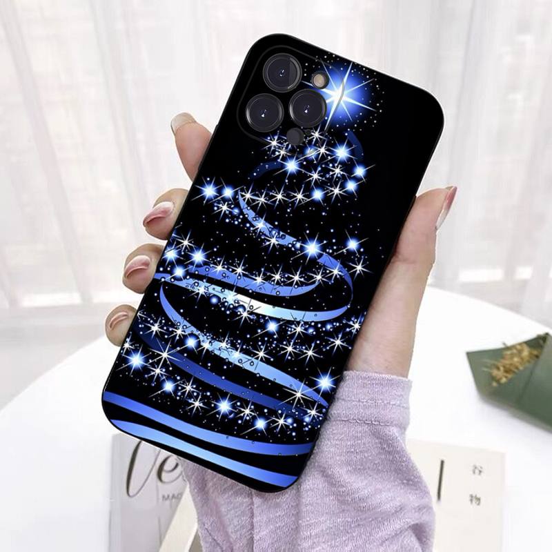 Чехол для телефона Merry Christmas Tree Deer для iPhone 8 7 6 6S Plus X SE 2020 XR XS 14 11 12 13 Mini Pro Max