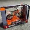 25CM Bburago 1:18 Dirt Bike Red Bull Ktm Factory Racing Ktm 450 Sx-F Factory Edition Alloy Luxury Vehicl Diecast Model Toys Kid Gift
