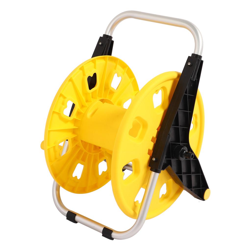 1/2 Inch Garden Hose Reel Portable Garden Hose Holder Holds 60m 197ft Water Pipes for Outside