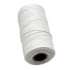 Cotton Wrap Yarn White 1mm Weaving Loom Rug Blankets Rugs Crafts Festival Gift