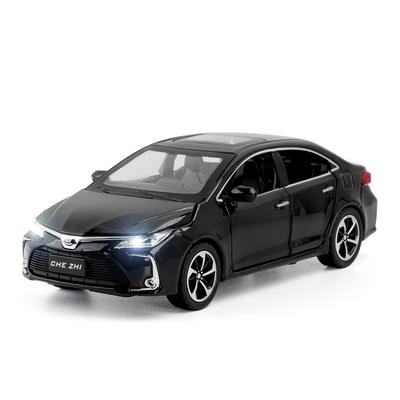 Литой под давлением масштаб 1/32 TOYOTA Corolla Модель автомобиля из сплава Имитация Металлический автомобиль Звук и свет Миниатюрная коллекция Модные украшения Подарки