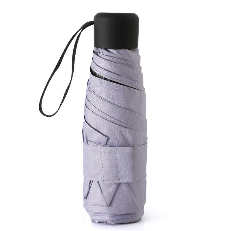 Ultralight Mini Pocket Women's Small Windproof Folding Umbrella Travel Compact Rain Men's Umbrella Sunscreen Umbrella Outdoor Um
