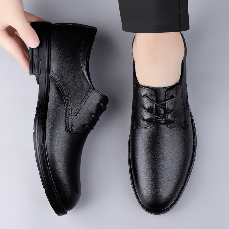 Модные мужские кожаные туфли в стиле business casual, туфли джентльмена, на шнуровке, мужские, минималистичные, универсальные, удобные, модная офисная обувь, мужские