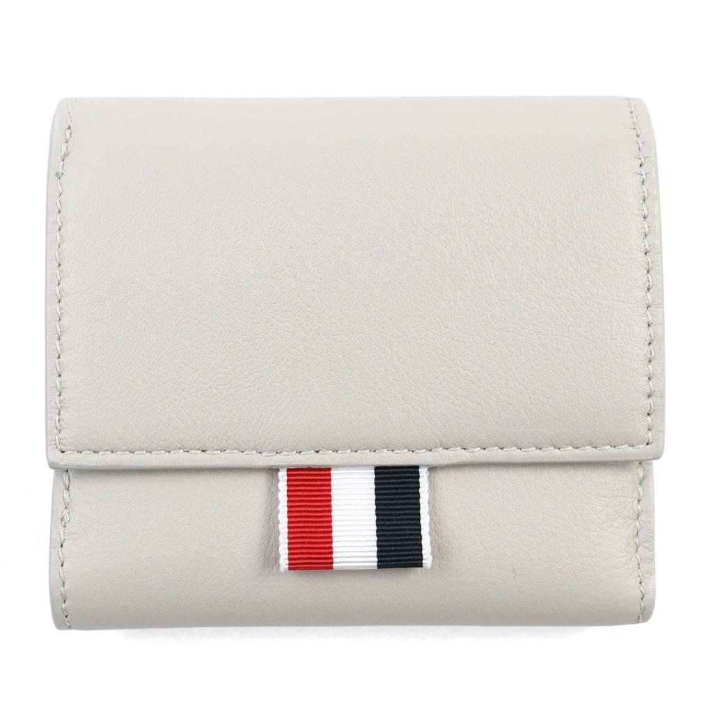 THOM BROWNE Tri-fold Wallet Grosgrain Loop Tab Wallet with Coin Case UAW007A Used