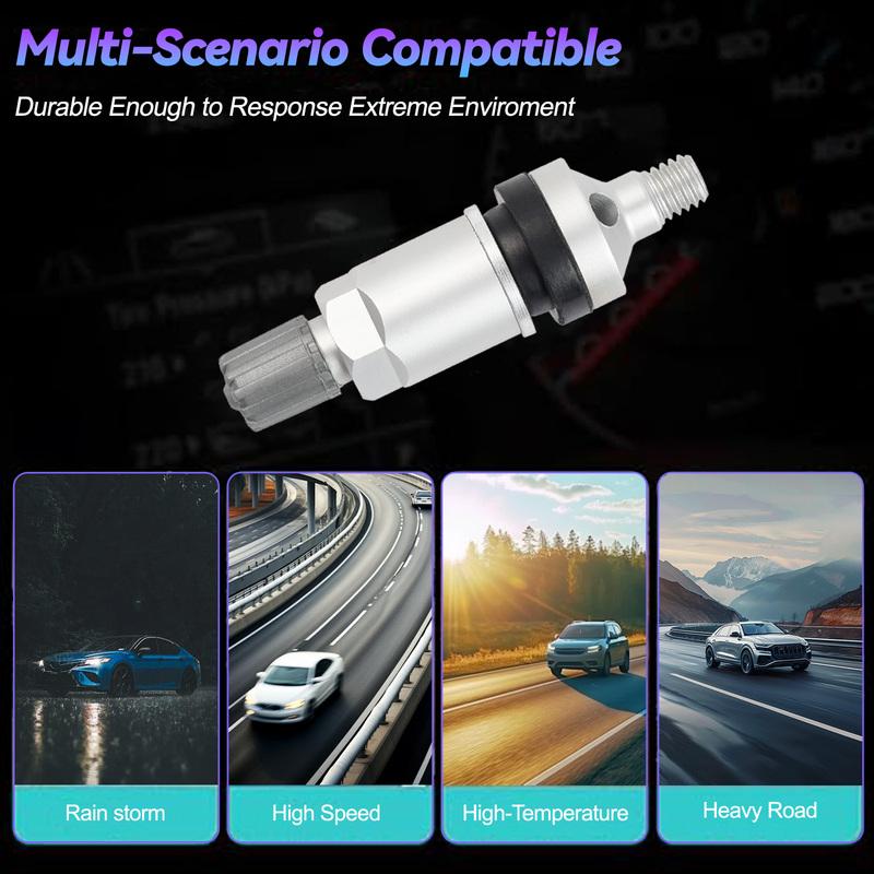 4X TPMS сменный шток клапана датчика давления в шинах для Hyundai I40 Ix35 Kia Rio Sportage Grandeur комплект для ремонта четырех колес